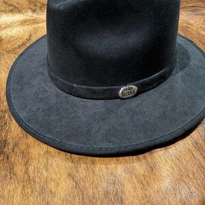 La Sierra Black Wide Brim Hat
